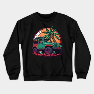 Jeep Sunset Crewneck Sweatshirt